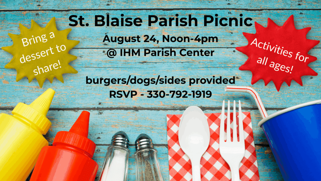 St. Blaise Parish Picnic on IHM Day
